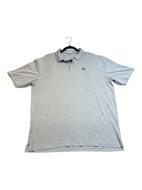Peter Millar Light Sage Green Polo with Embroidered Logo